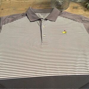 Striped Gray Polo Shirt